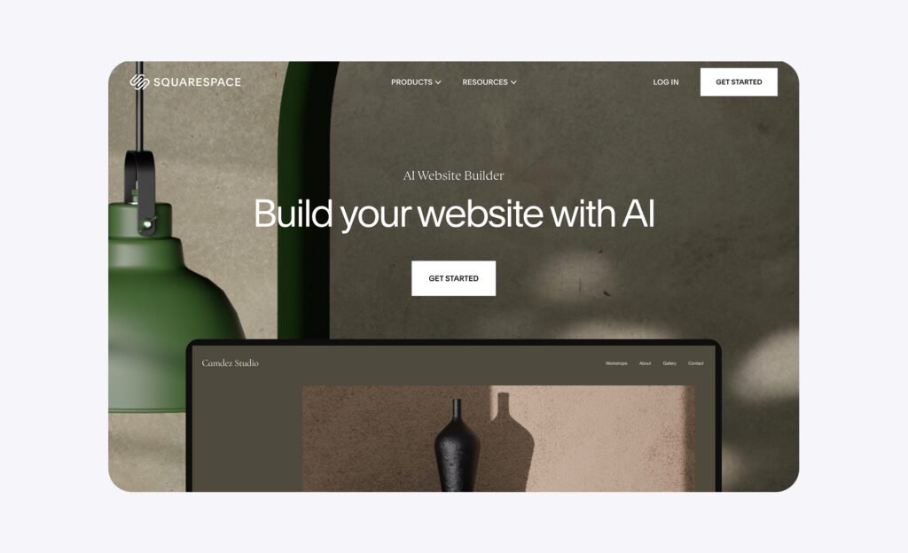 squarespace ai website maker